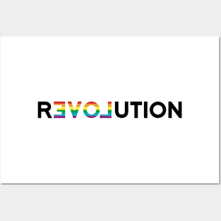 Revolution Love LGBT Pride Posters and Art